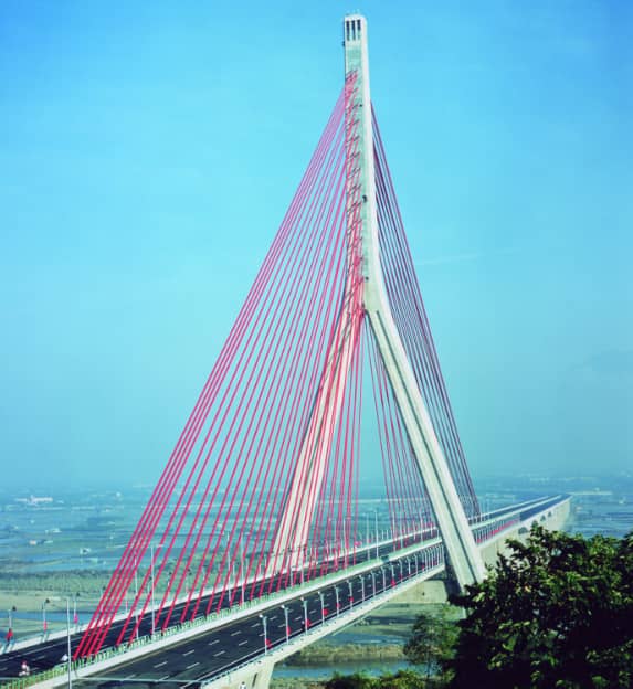 第二高速道路高屏渓河川橋