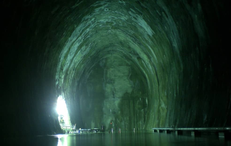 Namikata National LP Gas Stockpiling Base, Underground rock cavern tank